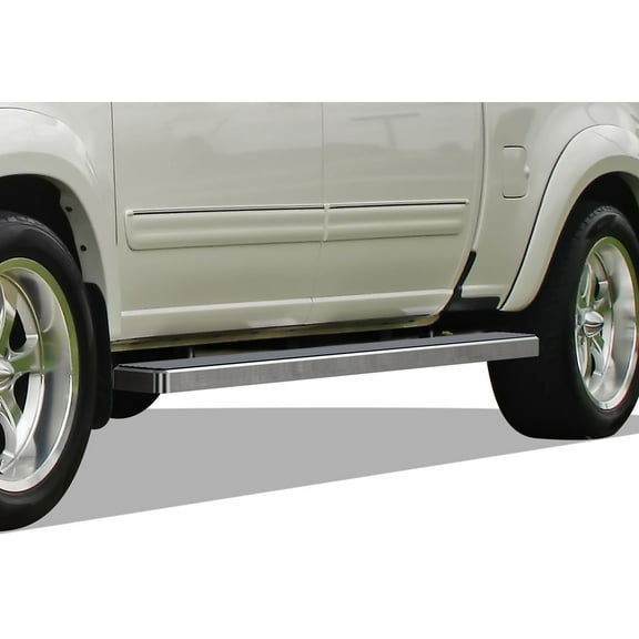 2004-2006 Toyota Tundra Double Cab Hairline Finish iStep 5 Inch Door to Door sidestep