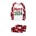 thumbnail image 2 of Matching Family Pajamas Matching Family Outfits, Comfortable Red Checkered Shirt Matching Pjs, Perfect for Christmas Morning & Family Photos, 2 of 4
