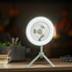 thumbnail image 4 of Luz de Campamento, Elegante Ventilador de Luz de Techo USB Recarga Recargable Coloque para Caminar Camino, 4 of 7