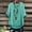 503_Mint Green, variant on Womens Blouse Cotton Blend Mid Sleeve Loose Casual Fall Solid Plus Size Tops