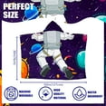 thumbnail image 2 of Spaceman Hooded Beach Towel for Boys, Soft & Absorbent Universe Spaceman Poncho Towel, Cool Cartoon Spaceman Bathrobe for Kids, Quick Dry Swim, Pool, and Bath Time Space 30 X 50, 2 of 6