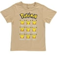 thumbnail image 2 of Pokemon Boys Pikachu Adaptive T-Shirt & Cargo Sweatpants Set, Clothing Little and Big Boys Sizes, Mustard, X-Small, 2 of 8