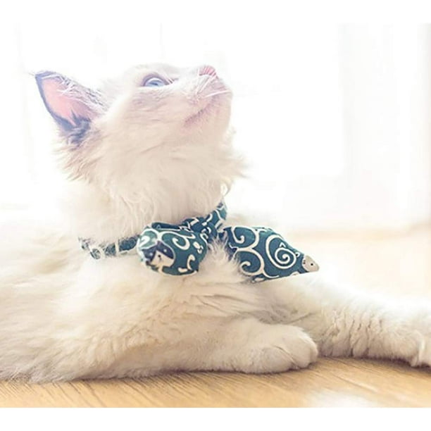 Cat Collars Cat Collar with Bow Bowtie Adjustable Kitten Collar