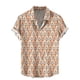 thumbnail image 4 of Camisas hawaianas de fibra de palma 2023, camisas de playa con estampado 3D de verano para vacaciones, ropa vintage informal, blusa con solapa para mujer, camisa lisa, 4 of 4