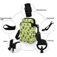 thumbnail image 5 of HELLHERO Polyester Women Shoulder Bag Double Deck Crossbody Bag for Outdoor Travel(Pickle Can and Slice Pattern), 5 of 7