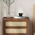 thumbnail image 4 of Night Stand, Easy Assembly 3 Layers Rugged Bedside Chest Elegant Multifunctional  For Living Room, 4 of 7