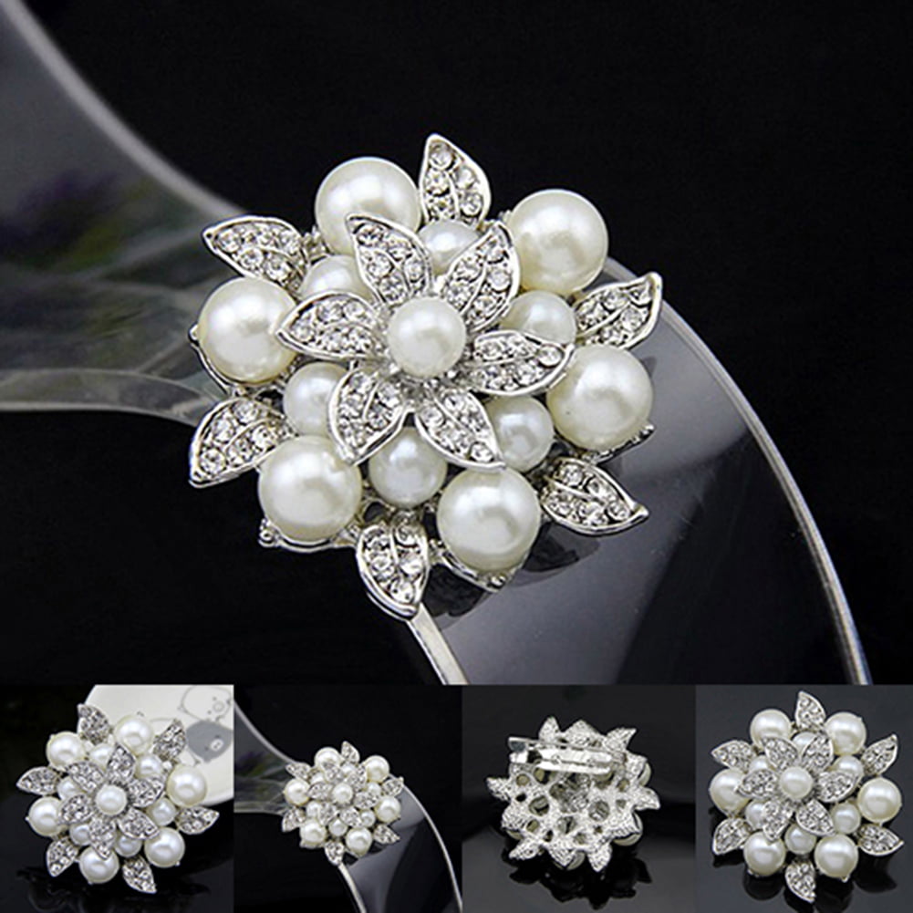 Best Deal for Pin Shawl Clip Bridal Wedding Rhinestone Diamond