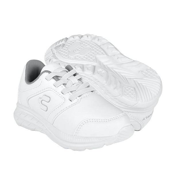 TENIS CHARLY NIÑO 1065373001 SIMIPIEL BLANCO 15-17