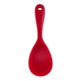 thumbnail image 3 of Cuchara de arroz antiadherente de silicona para comidas al aire libre rojo, 3 of 8