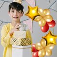 thumbnail image 3 of OULII 2 Sets Wedding Arch Round Golden Plastic Arch for Wedding Ceremony Decorations, 3 of 7