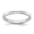 thumbnail image 1 of SS White Ice .08ct. Diamond Ring Size 7, 1 of 3