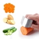 thumbnail image 3 of Toystoory Protector de manos para rebanadas de cocina, Protector de punta de dedo seguro de acero inoxidable, práctica doméstica, suministro de Cocina y Comedor, 3 of 6