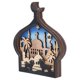 thumbnail image 1 of Decoración de luz de estrella de luna de madera, luz nocturna artesanal Eid, decoración de mesa de pared islámica, adornos Eid, regalo, solución innovadora, 1 of 8