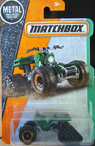 Matchbox 2016 MBX Explorers Moto Tracker ATV 111/125 Green Mattel