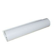 INTBUYING 3mil Cold Laminating Film 0.69x31 Yard (25inchx93ft) Glossy Vinyl Roll Lamination Film (Leather Grain) for Office Supplies