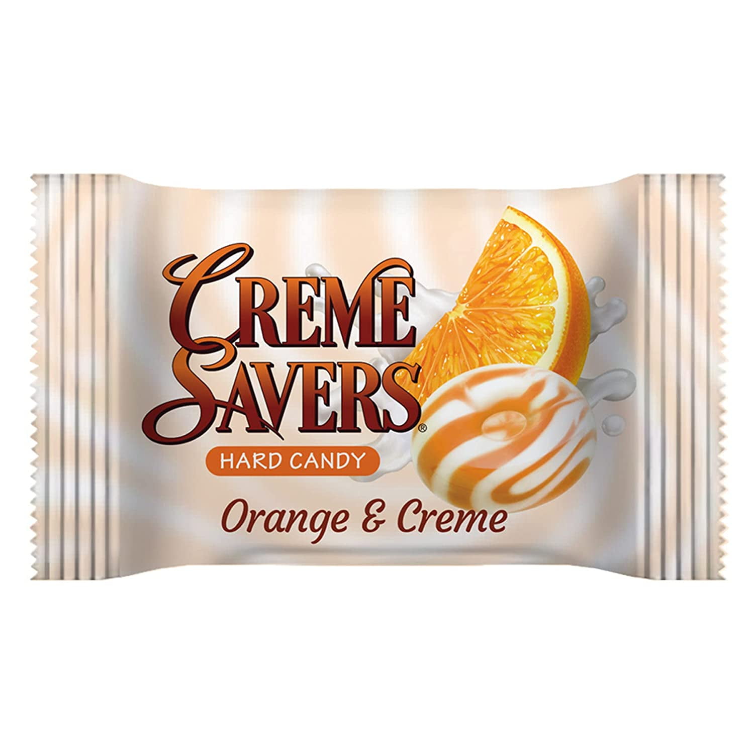Creme Savers Orange & Creme Hard Candy, 3 oz. Bag, 12 Bags