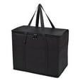 thumbnail image 2 of Foldable Washable Heavy Duty Cooler Totes Thermal Cooler Food Picnic Bag Tote Bag, 2 of 8