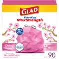 thumbnail image 1 of Trash Bags Glad ForceFlex MaxStrength 13L 90 Count, 1 of 8
