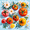 Watercolor Tomatoes, variant on FORMRS Boys Rash Guard with Short Sleeves UPF 50+ Swim Shirts Sizes 3-12T, Watercolor Jam