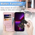 thumbnail image 3 of for Motorola Moto G32 PU Leather Flip Wallet Case, Cat Dog Cartoon Cute Style with ID Card Holder Phone Cover Case for Moto G32 MG Rose Gold, 3 of 12