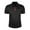 Black J, variant on Men Clothes Men's Slim Fitted Shirts with Chest Pocket Short Sleeve Button Down Business Shirts Plus Size Active T Shirts