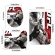 thumbnail image 3 of UFC Juego de 3 alfombras de baño de coral fleece: tapete de baño + alfombra de inodoro en forma de U + funda de tapa de inodoro en forma de O, 3 of 6