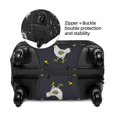 thumbnail image 4 of Kdxio Cartoon Rooster Pattern Luggage Cover for Travel,Elastic and Durable,Fits 18-32 Inch,-No luggage included, 4 of 8