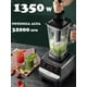 thumbnail image 3 of Licuadora Profesional 2L Lagom SC6000 1350W 6 Cuchillas 32000 Rpm 15 Velocidades + Pulso Multifuncional Para Cocina Lagom SC-6000, 3 of 10