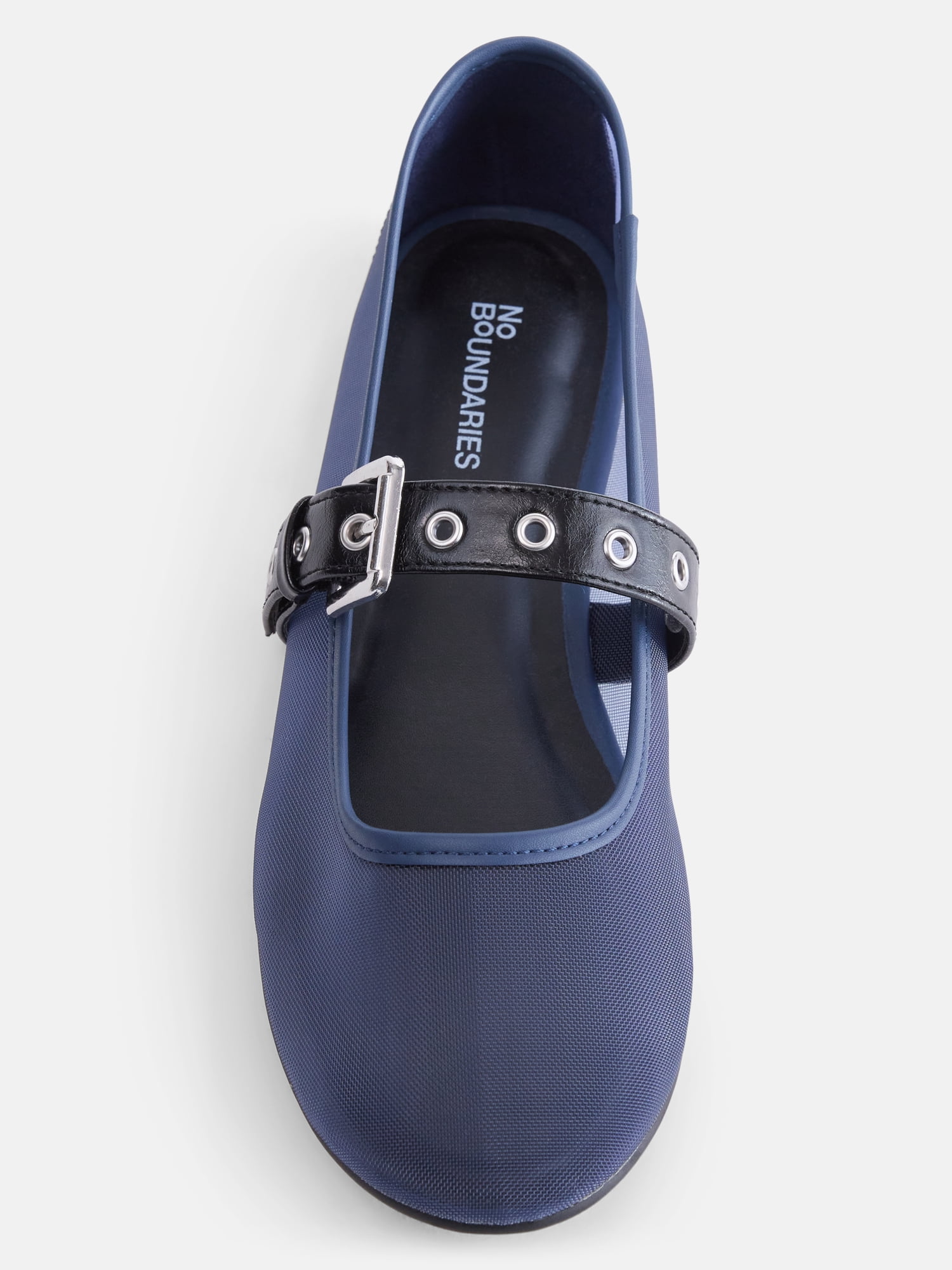 No Boundaries Women’s Mesh Mary Jane Flats