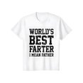 thumbnail image 1 of World Best Farter I Mean Father Shirt Gifts For Dad Funny t-Shirt For Men, 1 of 7