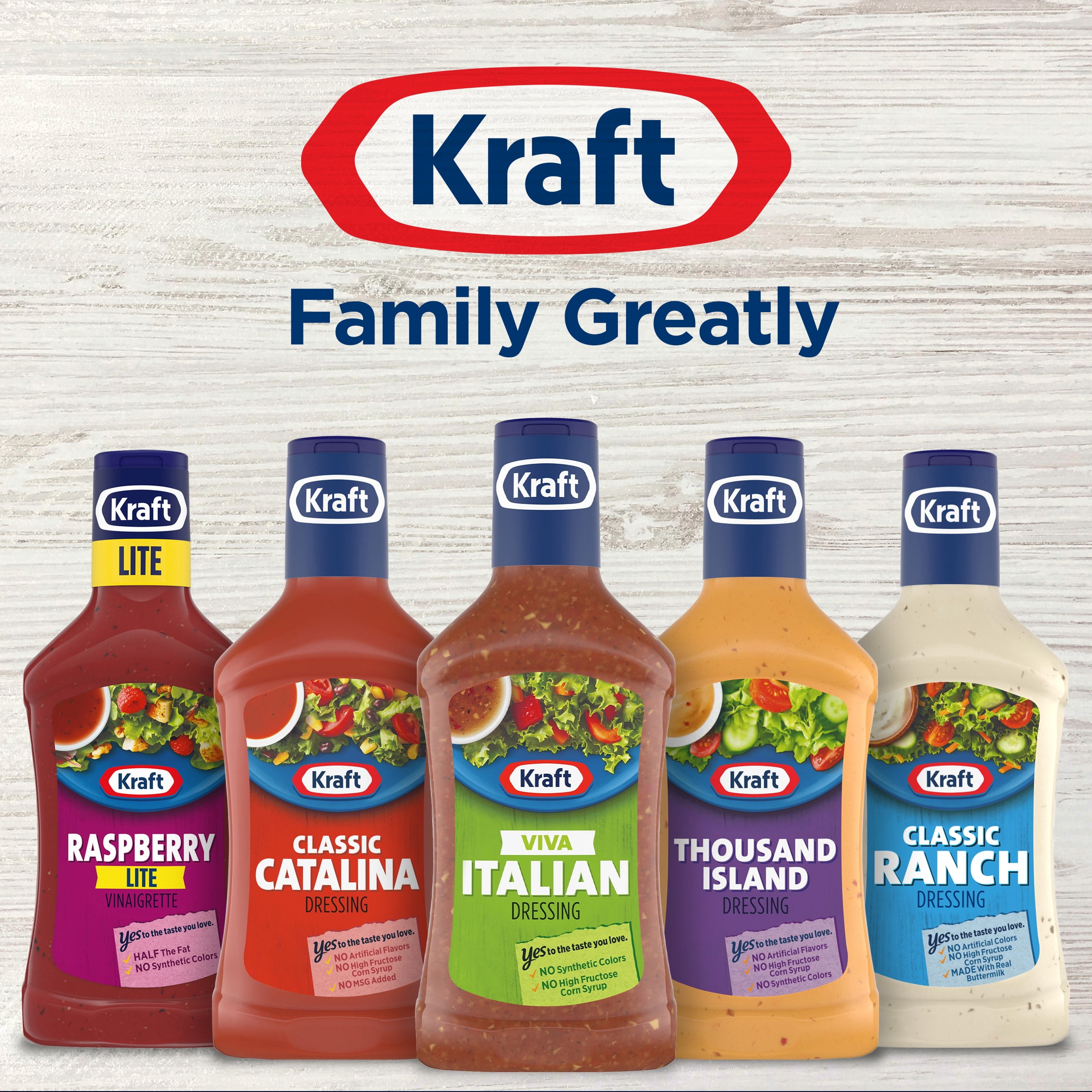 Kraft Viva Italian Salad Dressing, 16 fl oz Bottle
