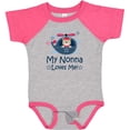 thumbnail image 3 of Inktastic My Nonna Loves Me Grandson Bear Boys Baby Bodysuit, 3 of 5