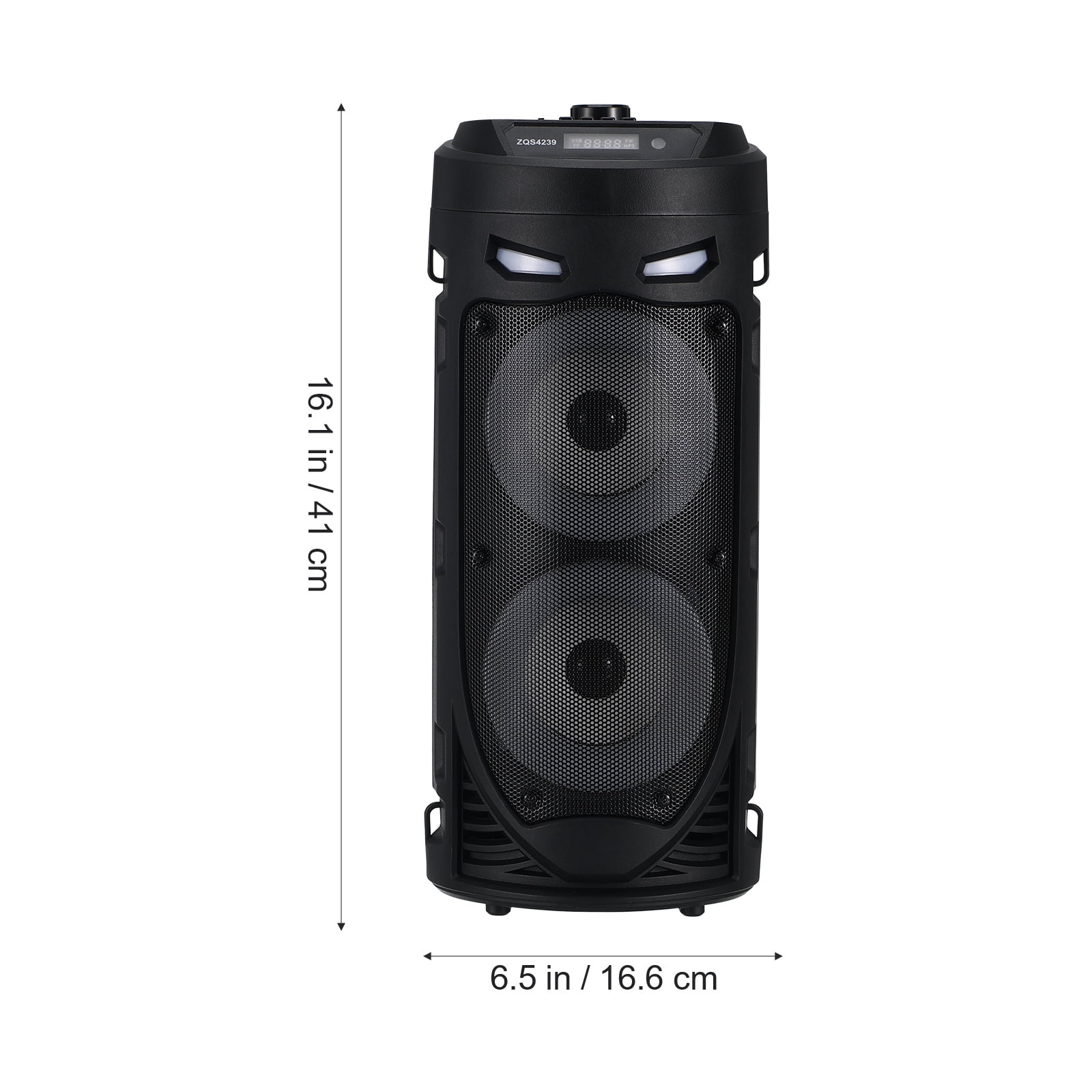 Wireless Speaker For Party Outdoor Speaker Black Portable Stereo Sound for Backyard BBQ 1Pcs