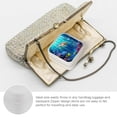 thumbnail image 3 of Autua Sea Turtle Jellyfish Marine Animals Jewelry Box for Necklace, Ring, Earring - Friendship Day Gifts - Compact Size Travel Case White, 3 of 5