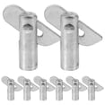 thumbnail image 1 of 8 Pcs Petites Pièces d'Échafaudage Pièces de Rechange Professionnelles d'Échafaudage Goupille Fixe Remplaçable 12x45mm, 1 of 9