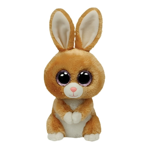 TY Beanie Boos - CARROTS the Tan Rabbit (Glitter Eyes) (Regular Size - 6 inch)