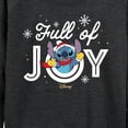 thumbnail image 3 of Lilo & Stitch - Full Of Joy - Women's Lightweight French Terry Long Sleeve Shirt, 3 of 5
