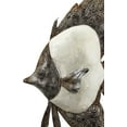 thumbnail image 2 of Capiz & Metal Angelfish on Stand White/Dark Grey 20x9x3", 2 of 3
