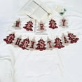 thumbnail image 1 of Guirnaldas navideñas de 14 piezas | Decoración navideña colorida de 12 x 10 cm | Incluye cuerda de 29 cm | Decoración duradera para festivales | Multiusos para fiestas, bodas y cumpleaños, 1 of 7
