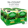 thumbnail image 4 of (4 pack) Green Mountain Coffee Roasters, Breakfast Blend Light Roast K-Cup Coffee Pods, 24 Count, 4 of 22
