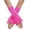 Hot Pink, variant on PMVFHDE Gloves & Mittens Ladies Warm Knit Fingerless Convertible Mittens Fashion Flowers Black - One Size