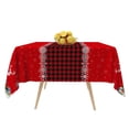 thumbnail image 7 of Tchckioa Merry Christmas Square Tablecloth,Waterproof Table Cloth for Kitchen,52x52 Inch, 7 of 7