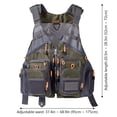 thumbnail image 3 of Bassdash Lightweight and Durable Unisex Fishing Vest pack, One Size, Green, 3 of 7