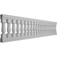 thumbnail image 3 of Ekena Millwork 38"H x 13'L Fiberthane Oxford Unassembled Balustrade Railing Kit, Style N (7 5/8" On-Center Spacing to Pass 4" Sphere Code), 3 of 6