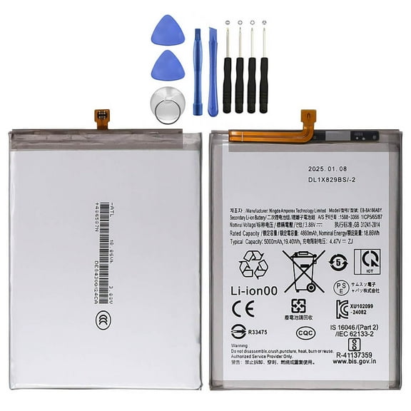 KIQ 3.88V 4860mAh Li-Ion Replacement Battery Compatible with Samsung Galaxy A16 5G/A26 5G