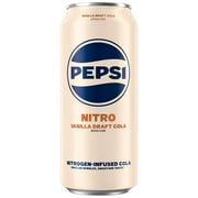 Pepsi Cola Nitro Vanilla Draft Soda Pop, 13.65 fl oz Can