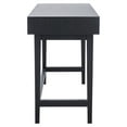 thumbnail image 4 of SAFAVIEH Hawthorn Solid Retro 3 Drawer Writing Desk, Black, 4 of 15