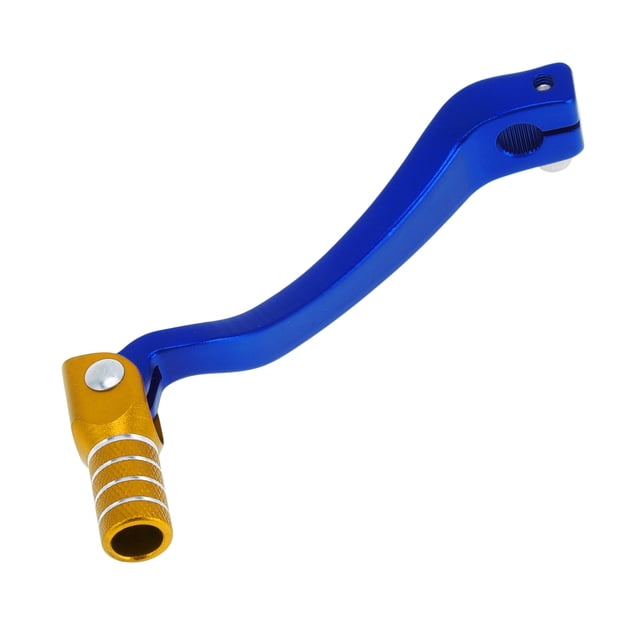 Palanca de cambio de motocicleta plegable para Kayo T6, palanca de cambio de pedal, tono azul, dorado y plateado
