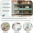 thumbnail image 4 of Wooden Console Table for Living Room, Hallway, Sofa Table with 3-Tier Open Storage Shelf and Two Drawers, 4 of 8
