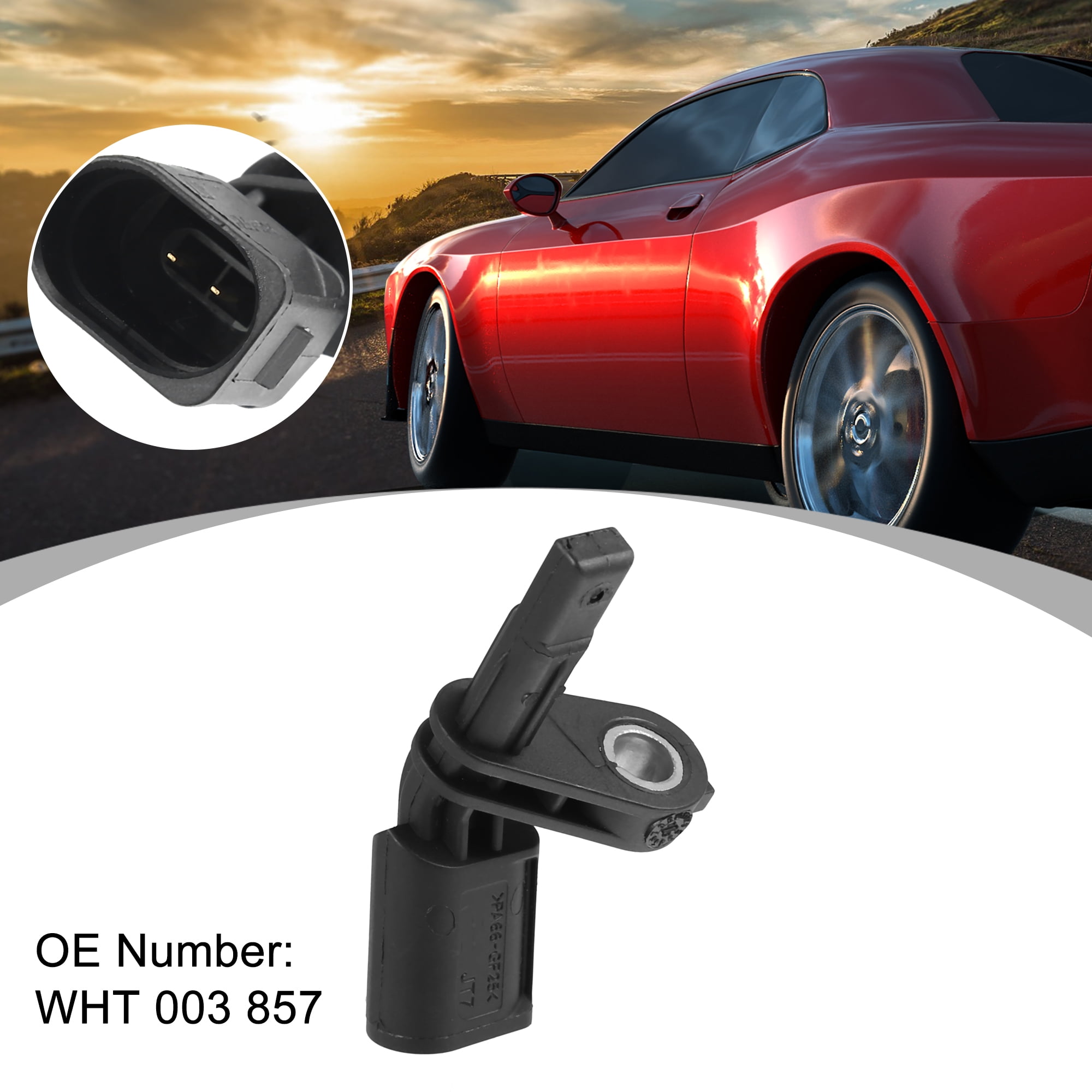 ABS Sensor Wheel Speed Sensor WHT 003 857 for Audi A3 (8P) for Skoda  Octavia II (1Z) for VW Golf 5 (1K) Touran (1T)